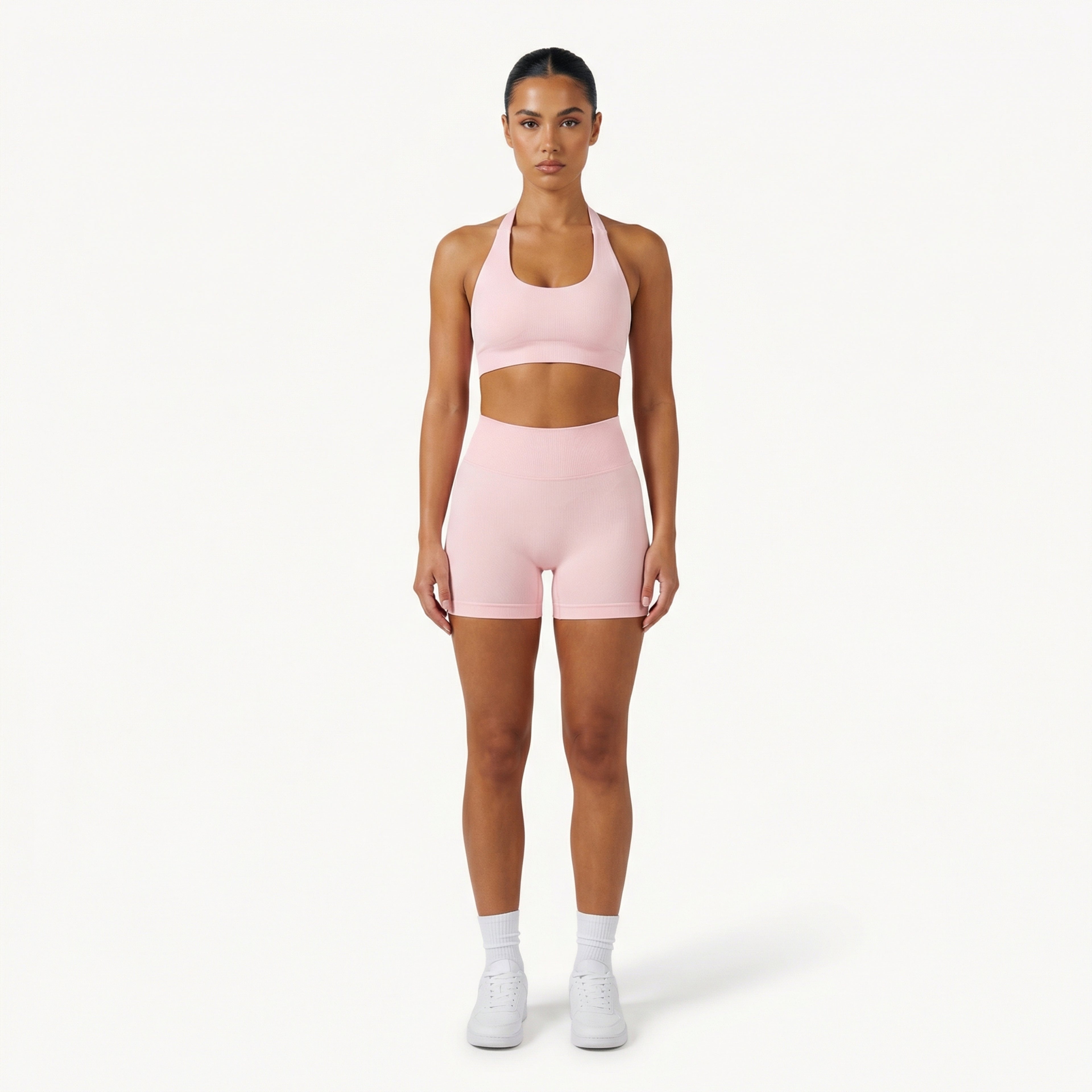 Move 01 Halter Bra - Pink