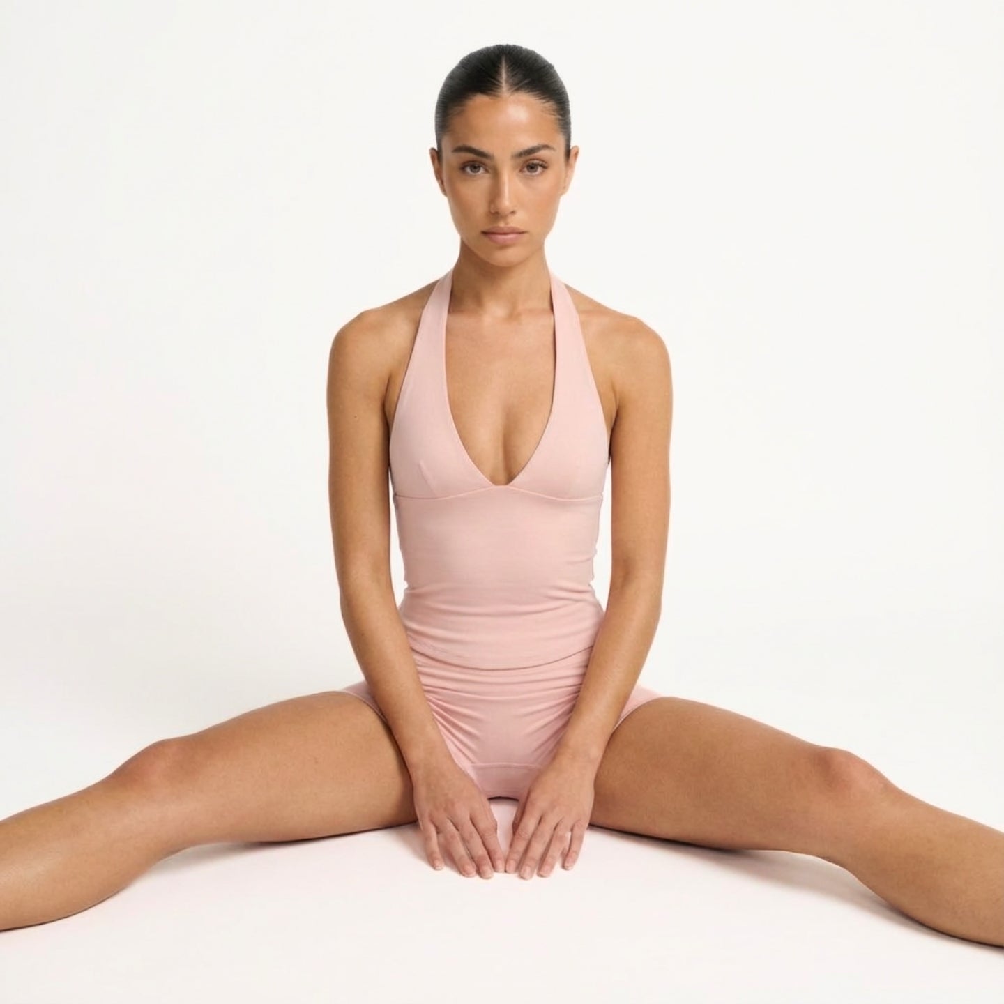 Leisure 01 Halter Top - Pink