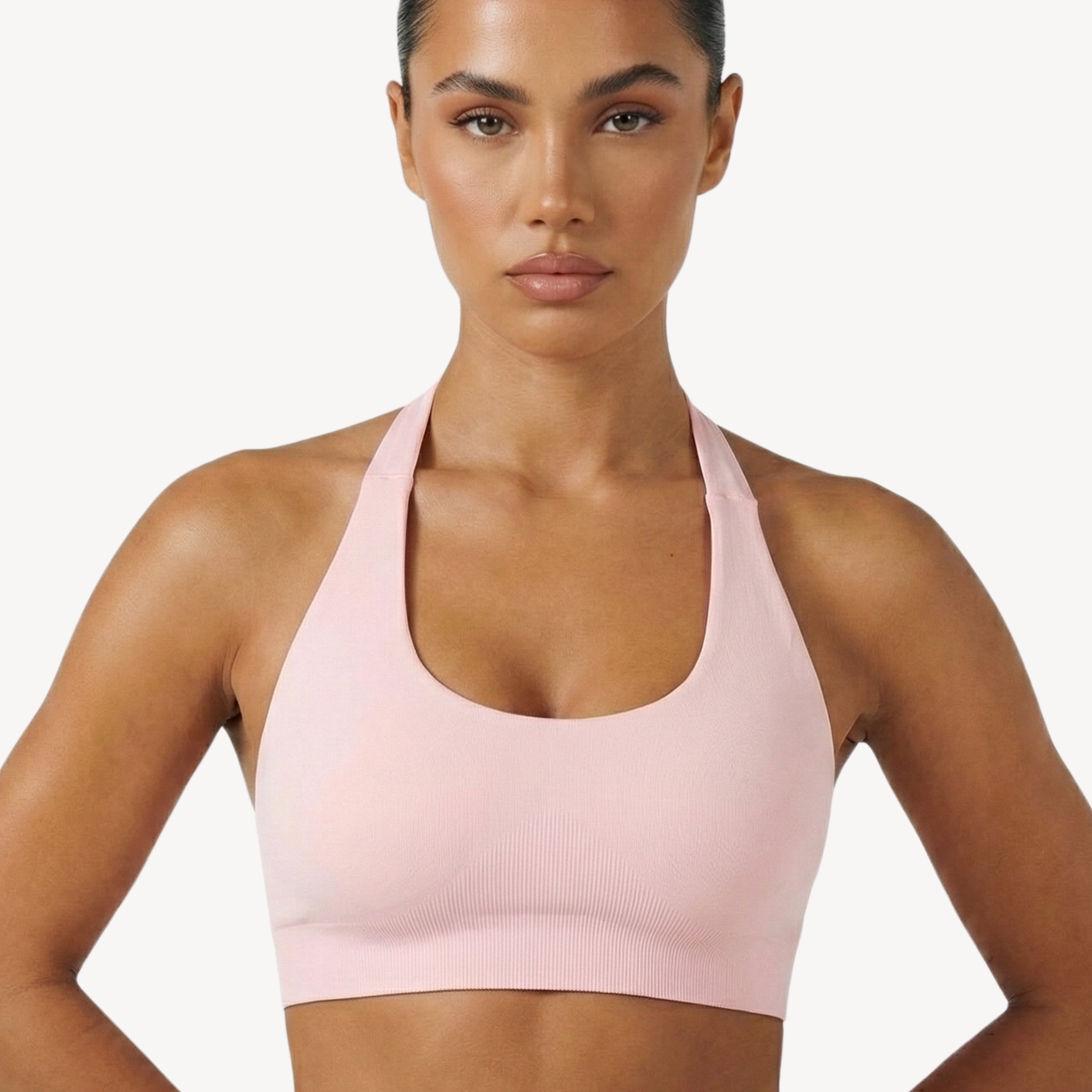 Move 01 Halter Bra - Pink