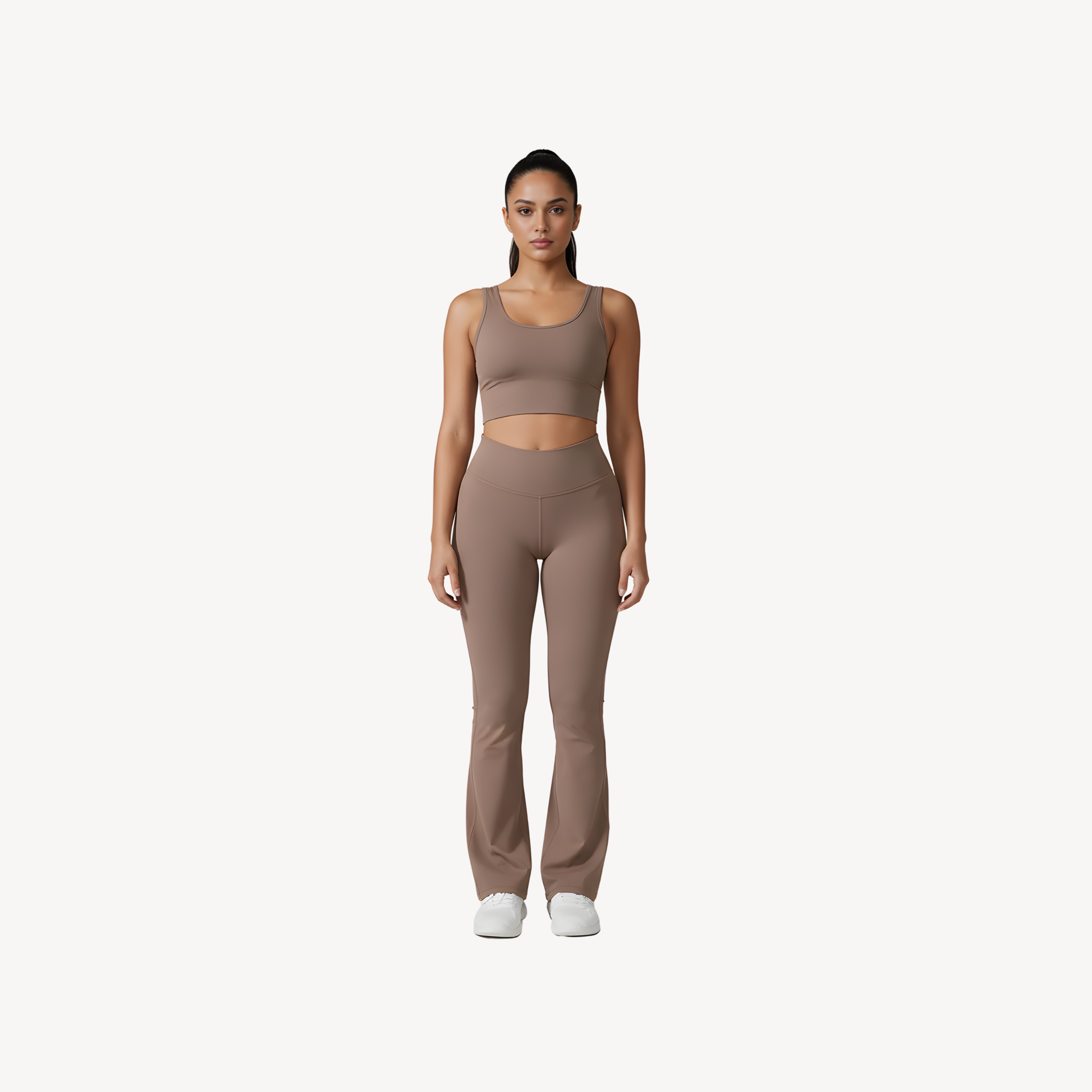 Peach Lift Flare Pants