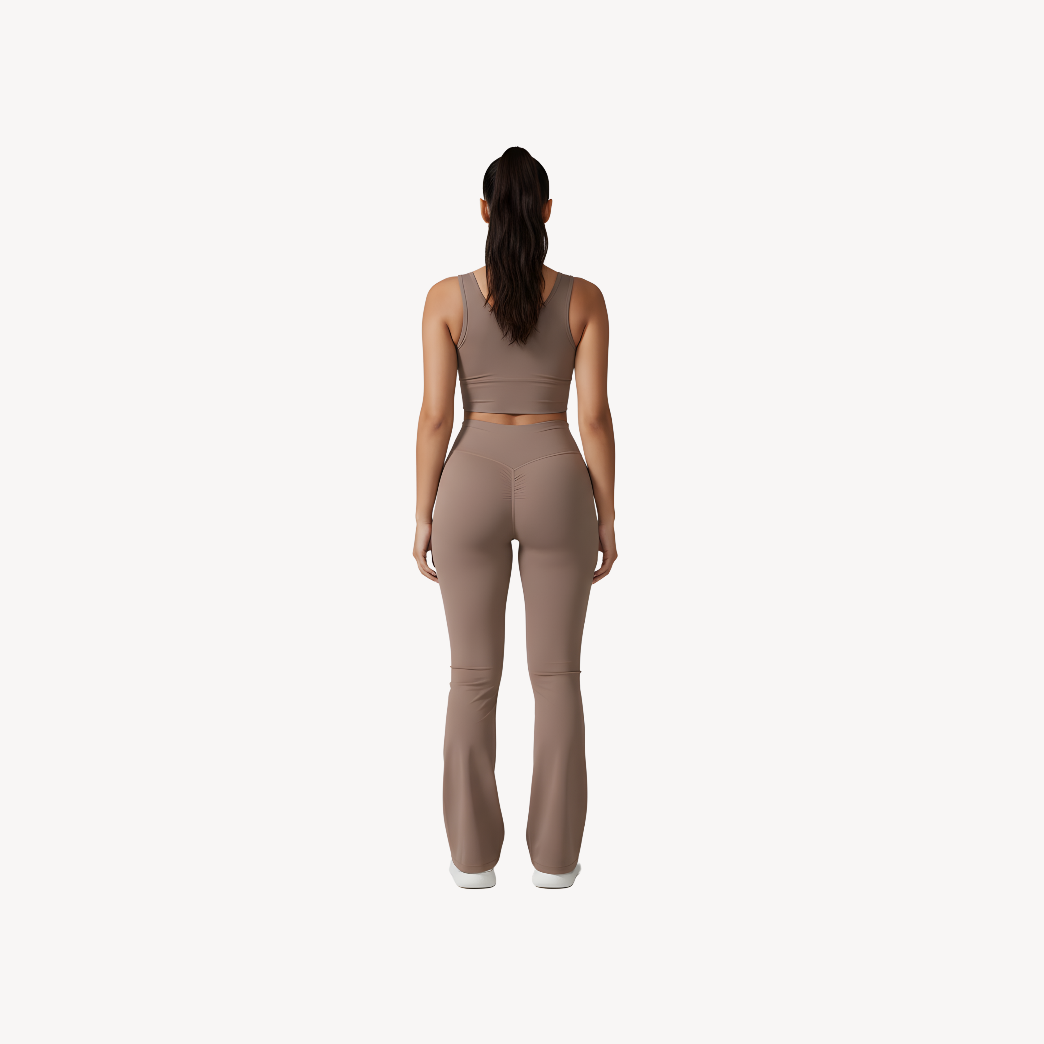 Peach Lift Flare Pants