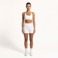 Move 01 Halter Bra - White