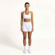 Move 01 Halter Bra - White