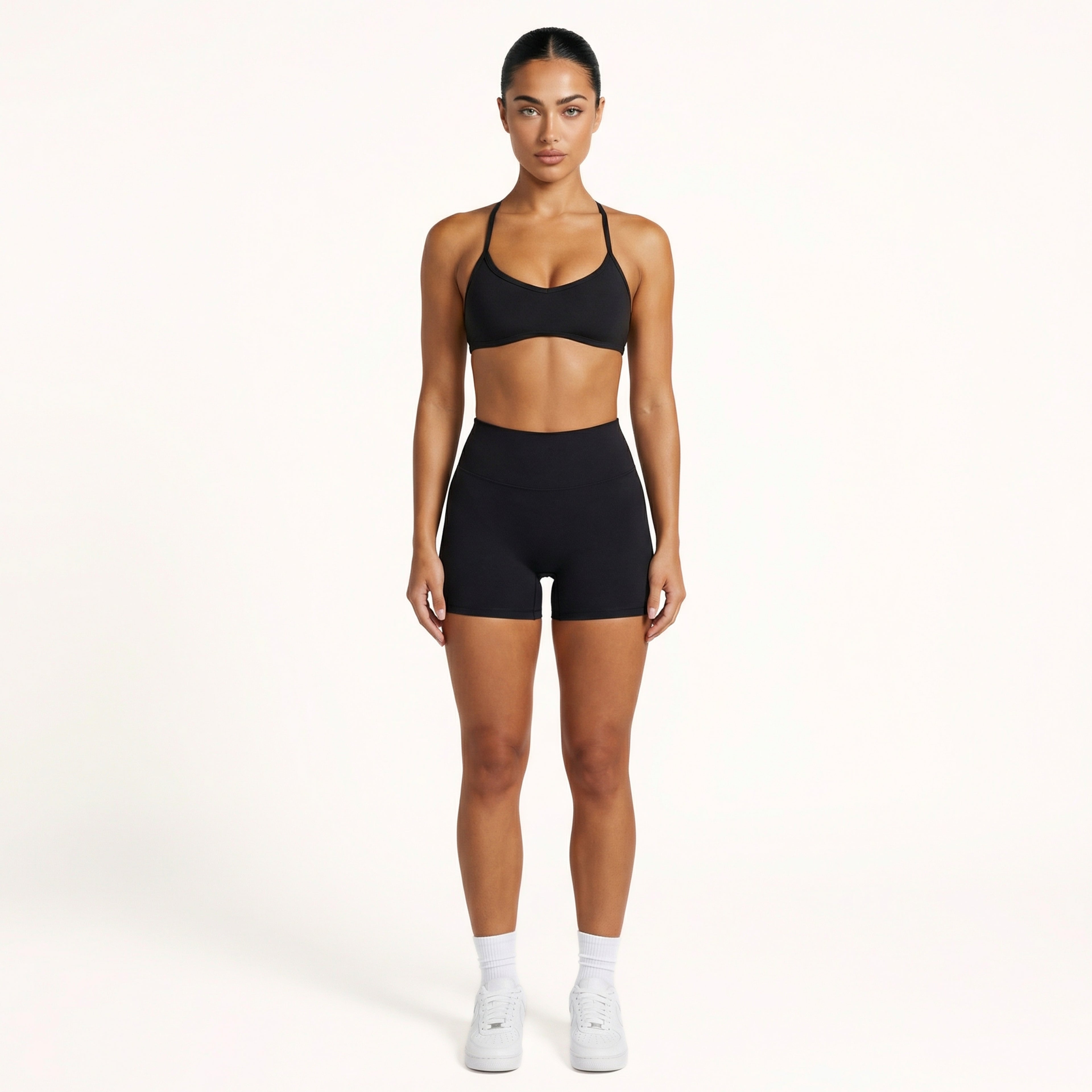 Contour 01 Essential Strap Bra - Black