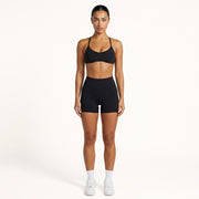 Contour 01 Essential Strap Bra - Black