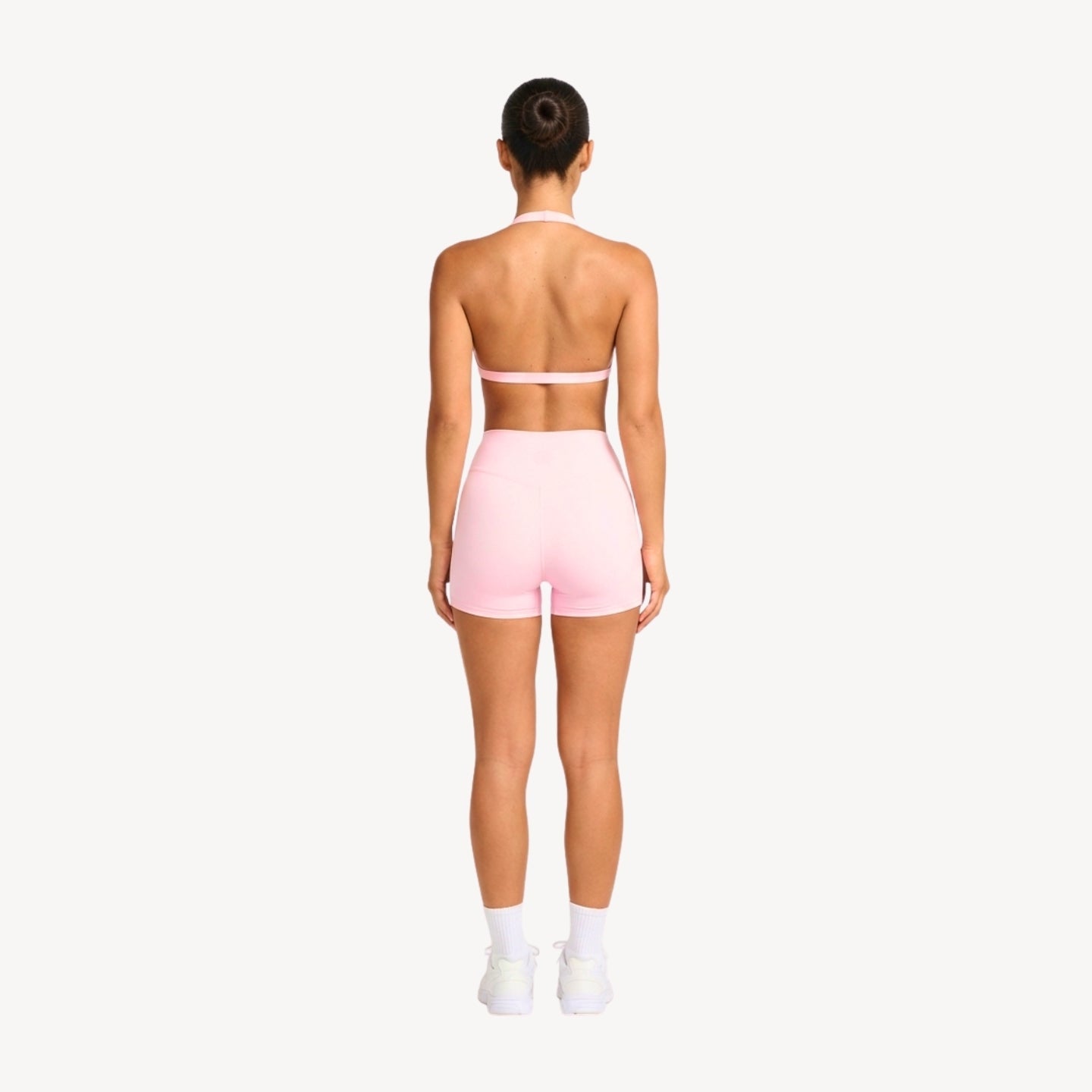 Sculpt 01 Crop Shorts - Pink