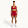 Sculpt 01 Halter Bra - Red