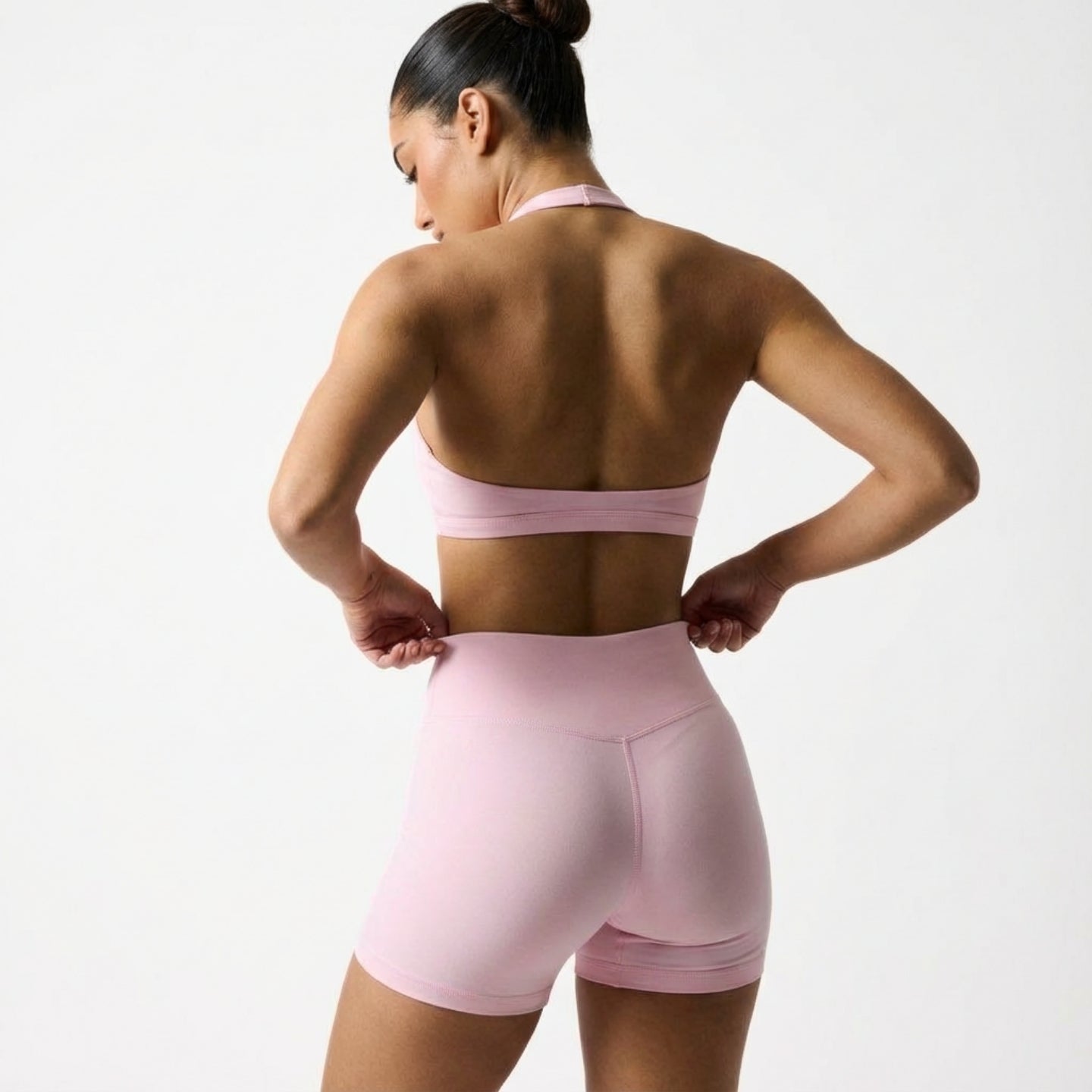 Core 01 Halter Bra - Pink