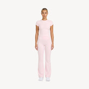Leisure 01 Straight Leggings - Pink