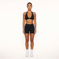 Sculpt 01 Halter Bra - Black