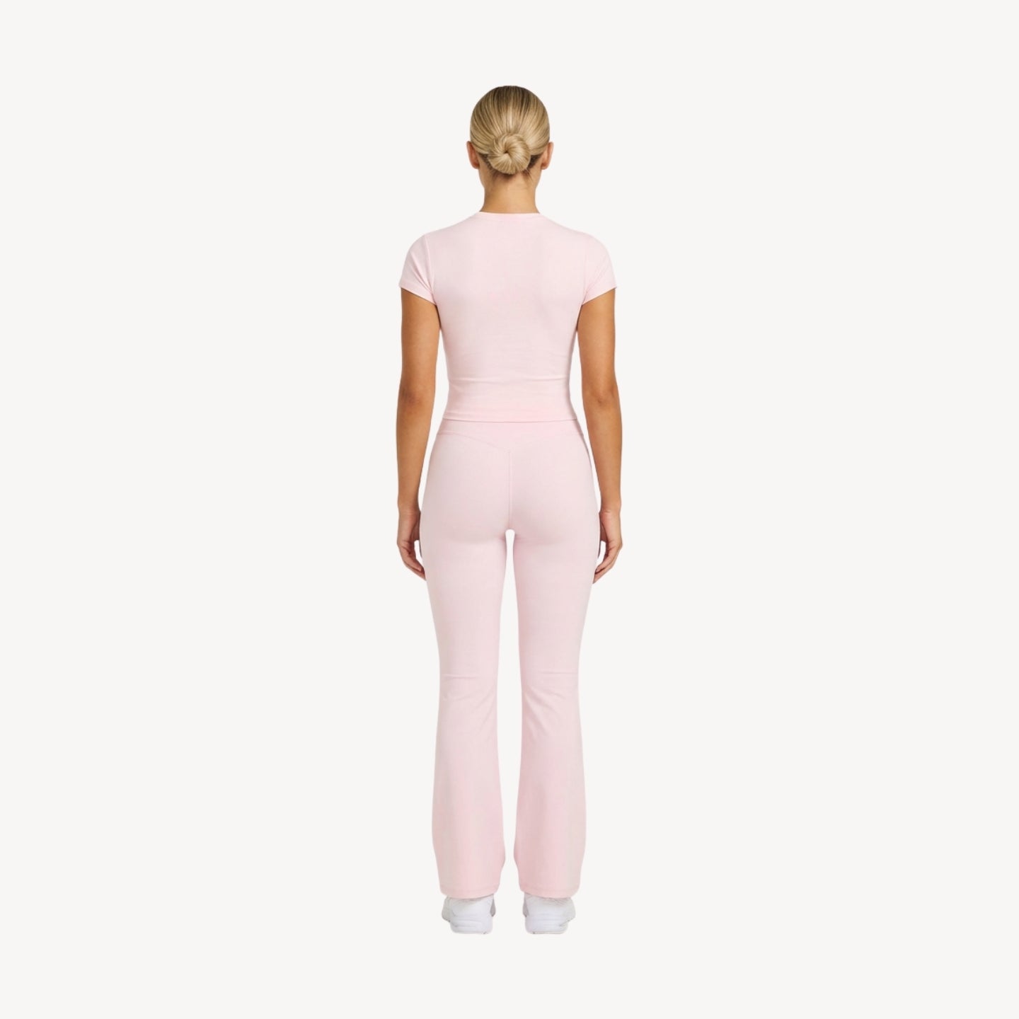 Leisure 01 Crop Tee - Pink