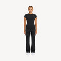 Leisure 01 Straight Leggings - Black
