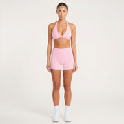 Sculpt 01 Halter Bra - Pink