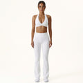 Sculpt 01 Flared Leggings - White