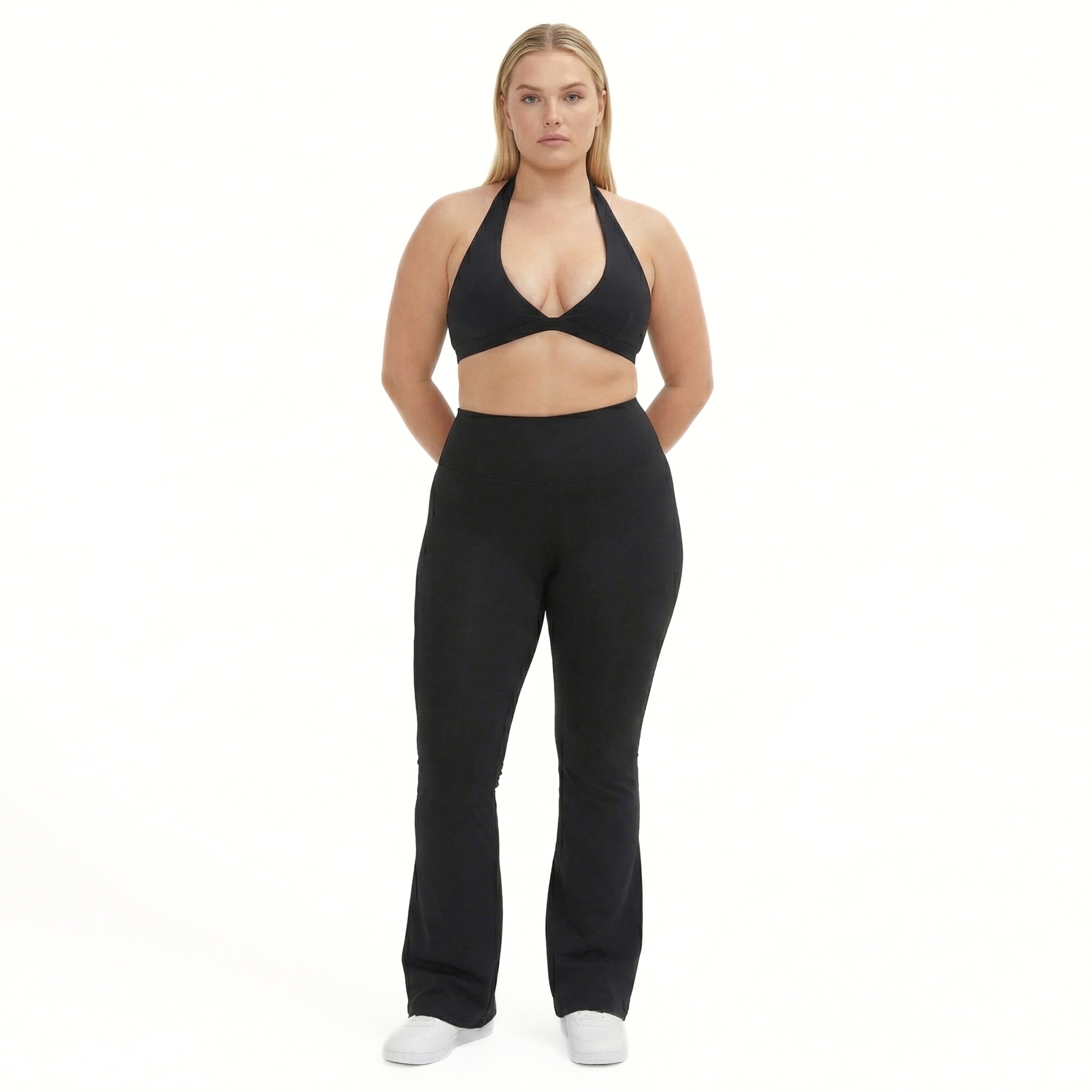 Sculpt 01 Flared Leggings - Black