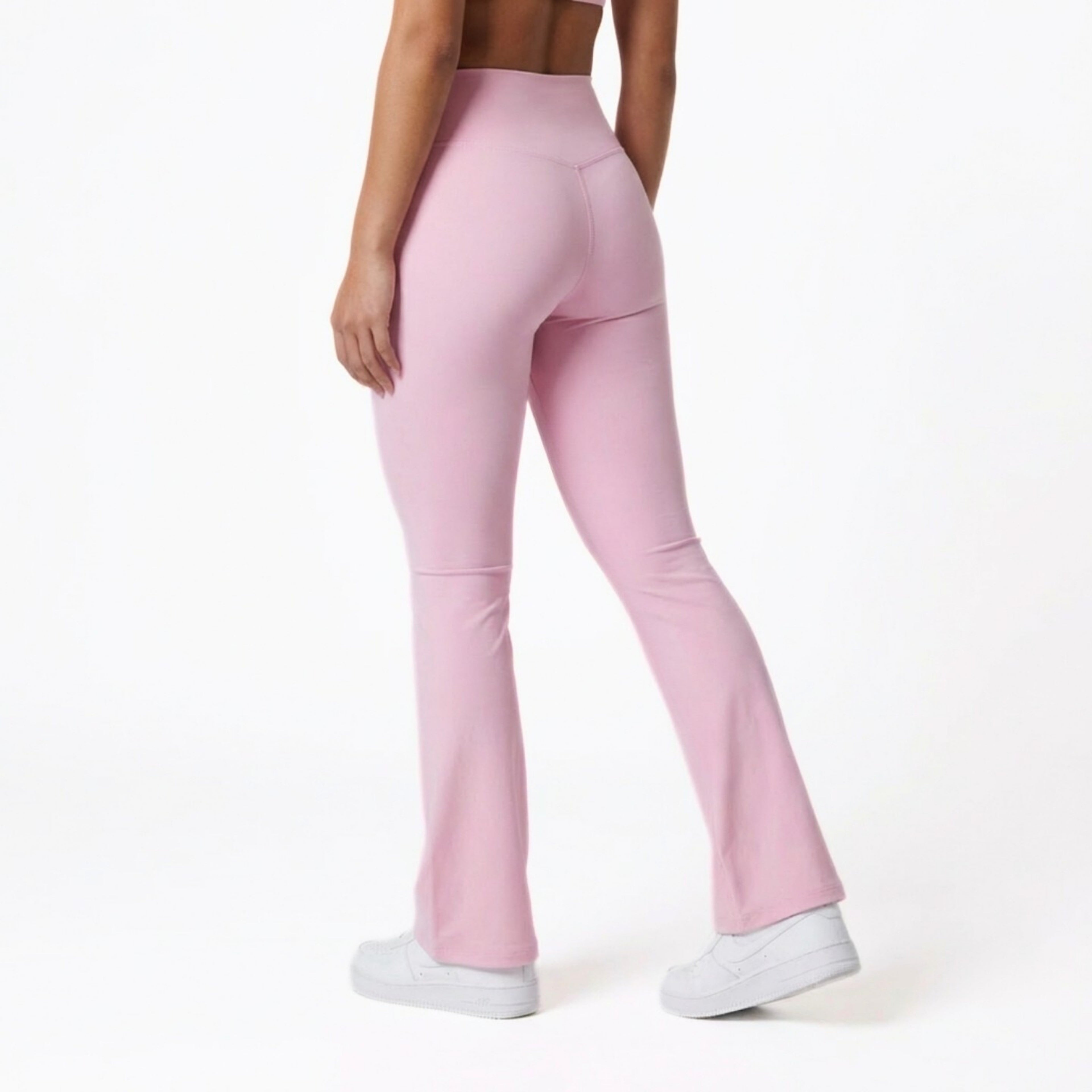 Sculpt 01 Flared Leggings - Pink