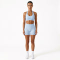 Move 01 Halter Bra - Light Blue